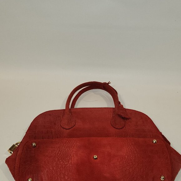 Red Pelle Over the Shoulder Purse - Picture 4 of 7